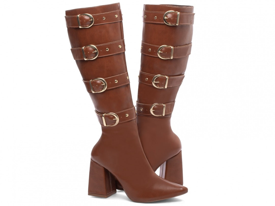 Bota Bico Fino Feminina