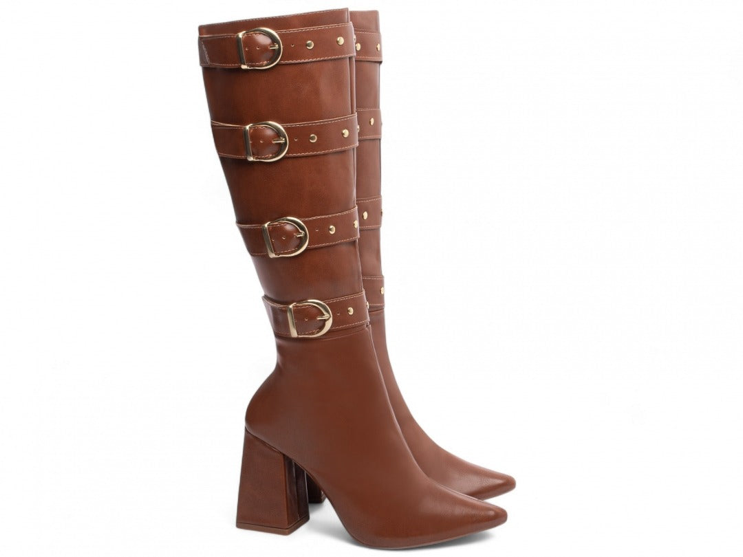 Bota Bico Fino Feminina