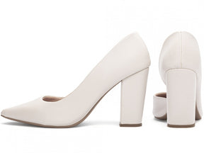 Sapato Scarpin  Aberto do Lado