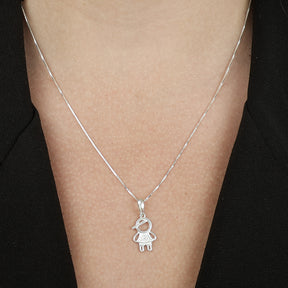 Colar Filho com Zircônia em Prata 925 - Galeria