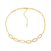 Chocker Dourada Corrente com Extensor