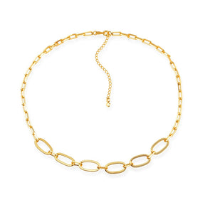 Chocker Dourada Corrente com Extensor