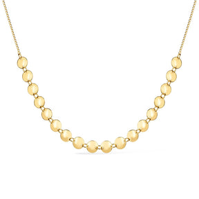 Chocker Dourada Esferas com Extensor